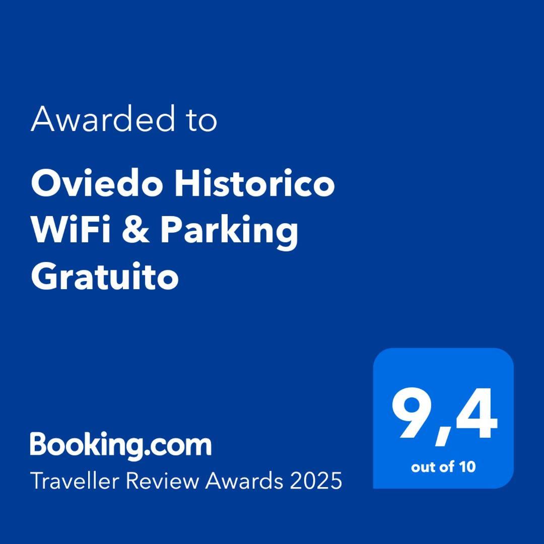 Oviedo Historico Wifi & Parking Gratuito Apartment Bagian luar foto